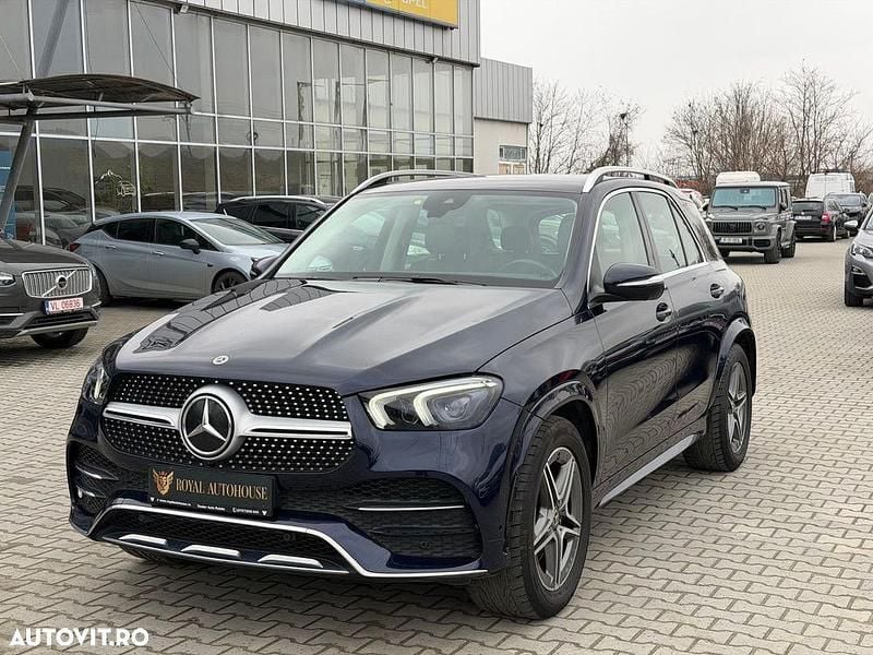 Second-hand Mercedes GLE300 AMG line 272 CP (200 kW) 2022 Culoarealbastru SUV
