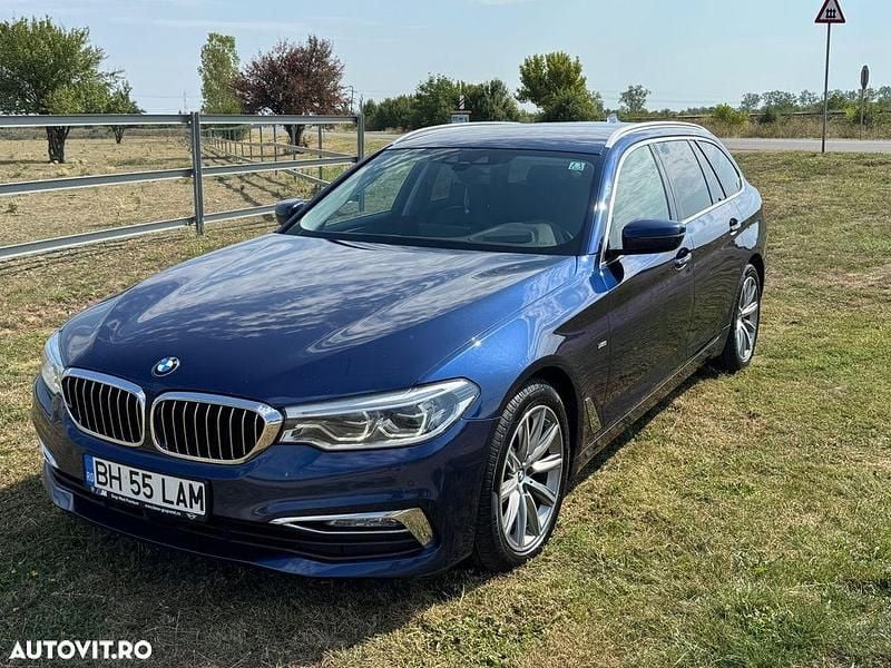 Culoarealbastru Utilizat 2017 BMW 520 Luxury Line Break | 17.990 EUR (Preț OK) - Imagine 1/4