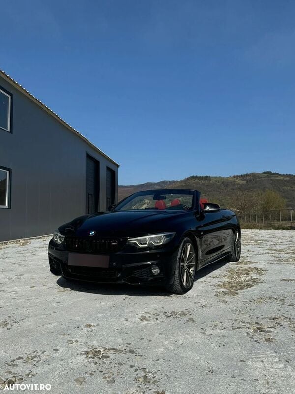 Negru Utilizat 2016 BMW 430 Cabriolet M Sport Cabrio | 25.500 EUR - Imagine 1/4