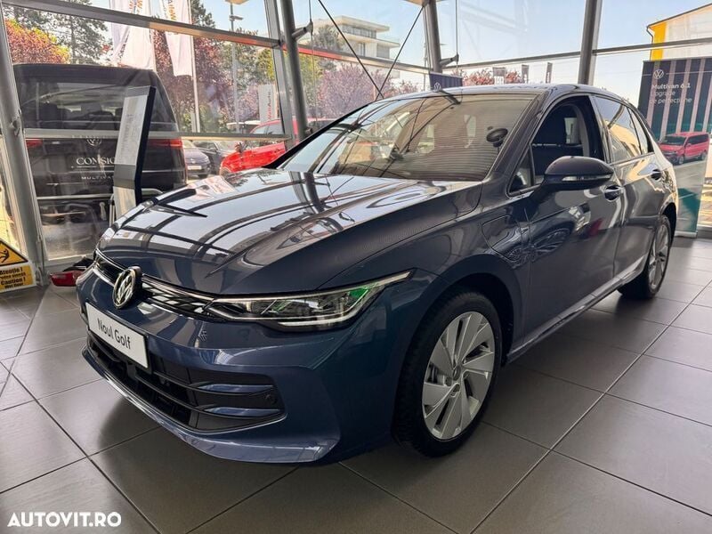 Albastru Nouă 2025 VW Golf VIII Life Hatchback | 32.600 EUR (Preț OK) - Imagine 1/4