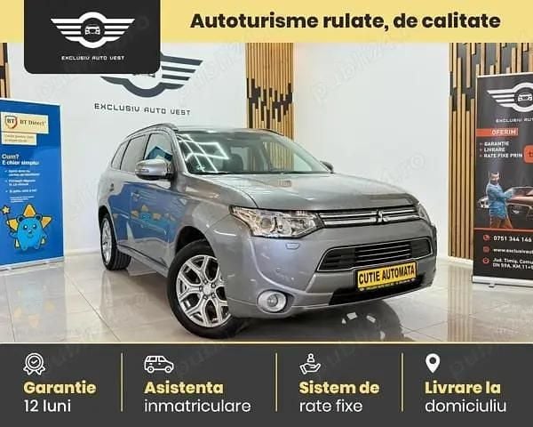 Gri Utilizat 2014 Mitsubishi Outlander P-HEV SUV | 9.990 EUR (Super Preț) - Imagine 1/4