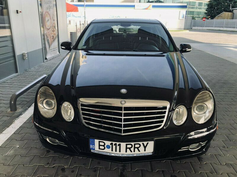 Negru Utilizat 2007 Mercedes E350 Berlinǎ | 5.700 EUR - Imagine 1/4
