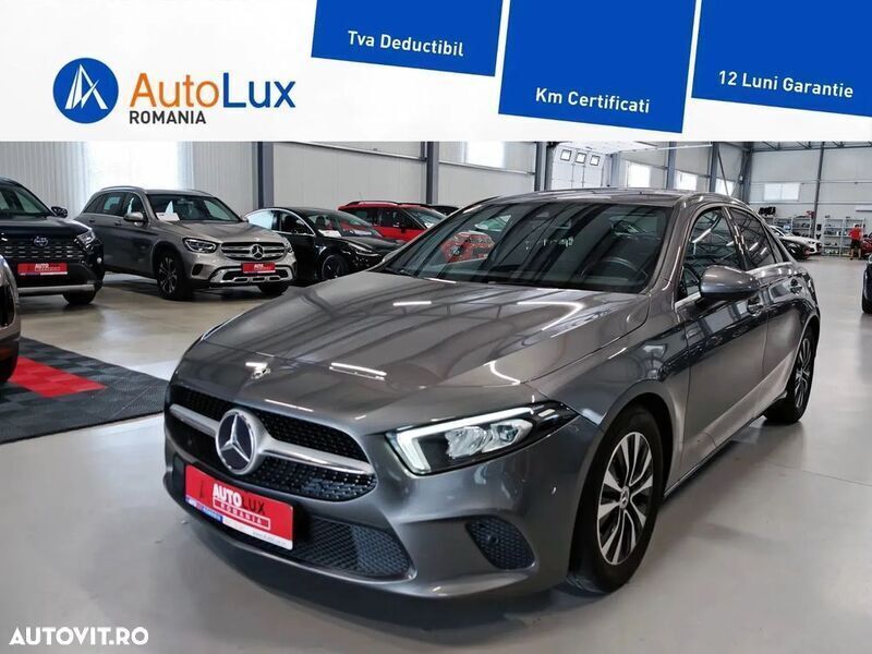 Gri Utilizat 2020 Mercedes A180 Berlinǎ | 21.400 EUR (Preț OK) - Imagine 1/4