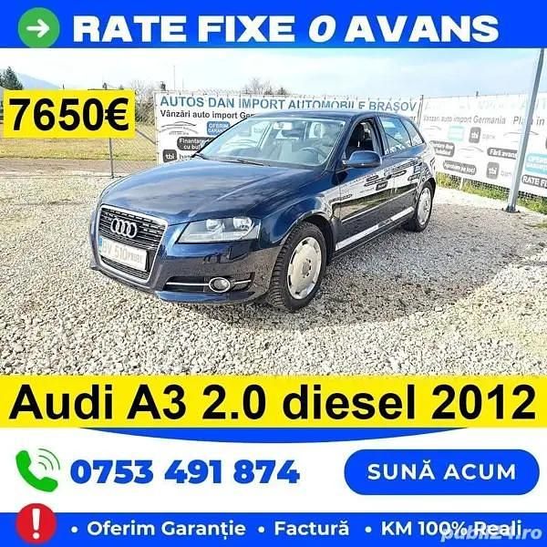 Utilizat 2012 Audi A3 Hatchback | 7.650 EUR (Preț OK) - Imagine 1/4