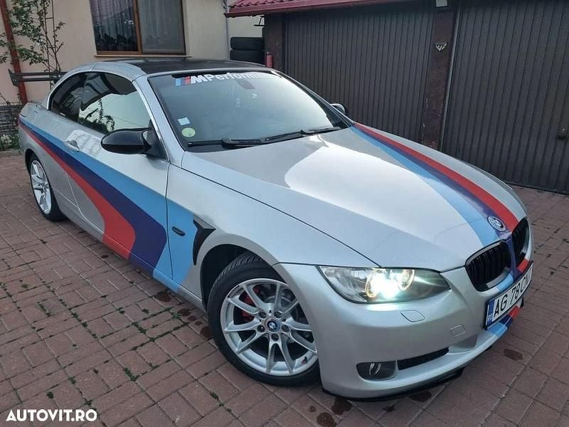 Argint Utilizat 2009 BMW 320 Cabriolet M Sport Cabrio | 9.950 EUR - Imagine 1/4
