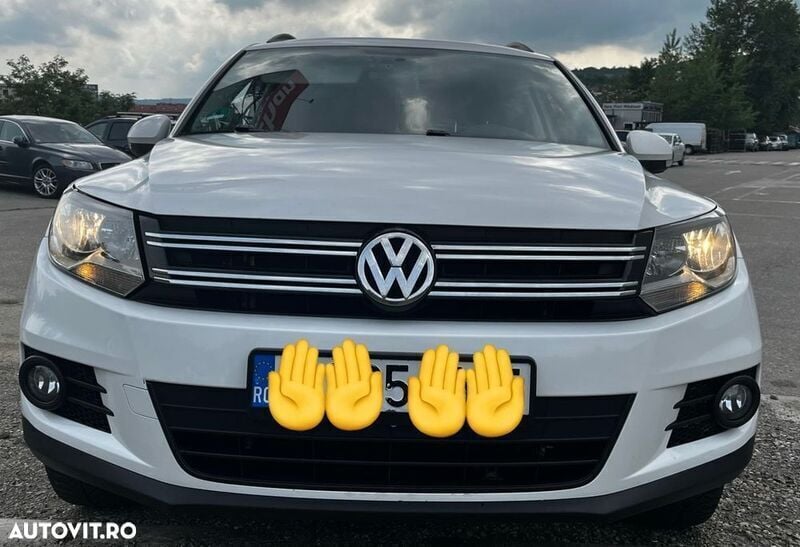 Alb Utilizat 2012 VW Tiguan Sportline SUV | 7.599 EUR (Preț OK) - Imagine 1/4