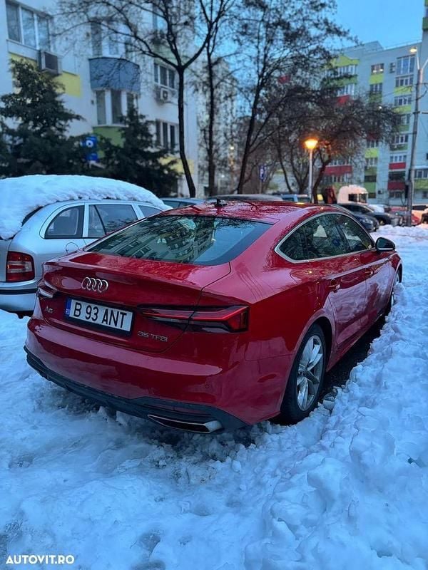 Second-hand Audi A5 150 CP (110 kW) 2021 Culoarerosu Coupe