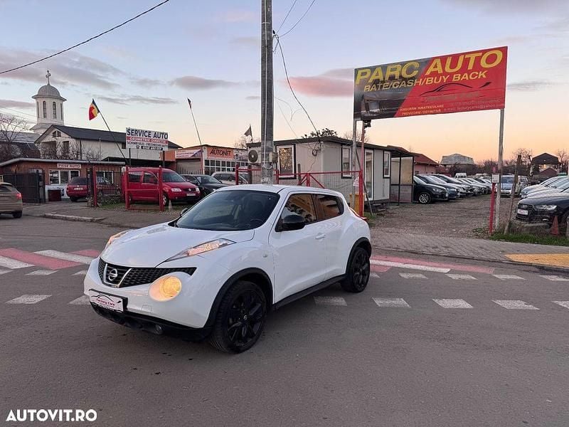 Second-hand Nissan Juke Visia+ 110 CP (80 kW) 2013 Culoarealb SUV