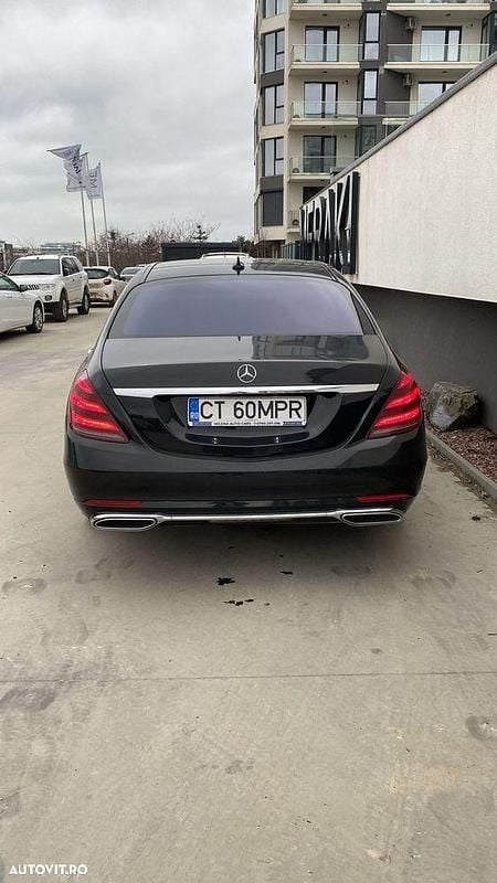 Second-hand Mercedes S350 286 CP (210 kW) 2018 Culoarenegru Berlinǎ