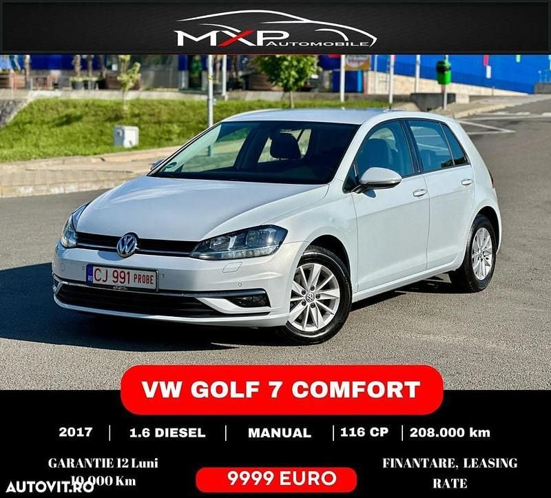 Culoarealb Utilizat 2017 VW Golf VII Comfortline Hatchback | 9.499 EUR (Preț OK) - Imagine 1/4
