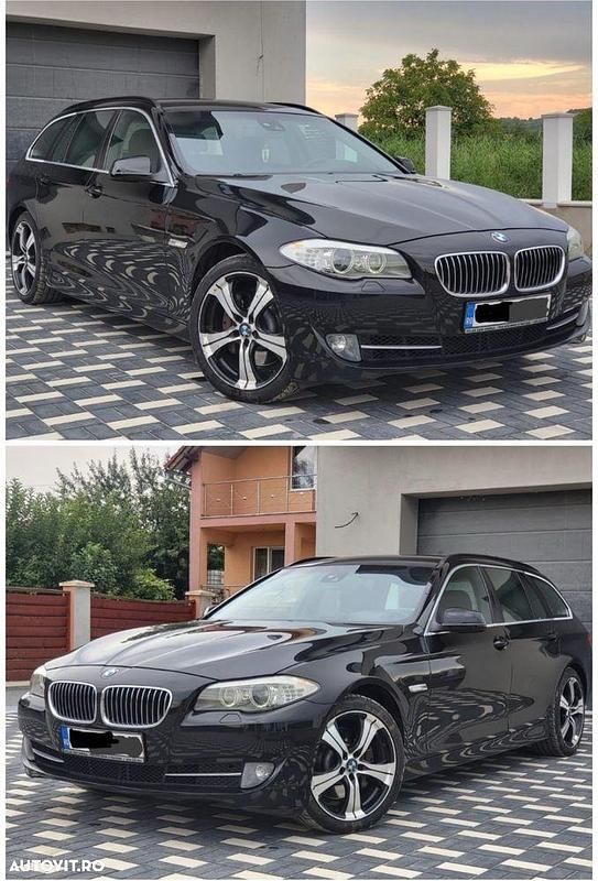 Negru Utilizat 2012 BMW 525 Break | 8.150 EUR (Preț bun) - Imagine 1/4