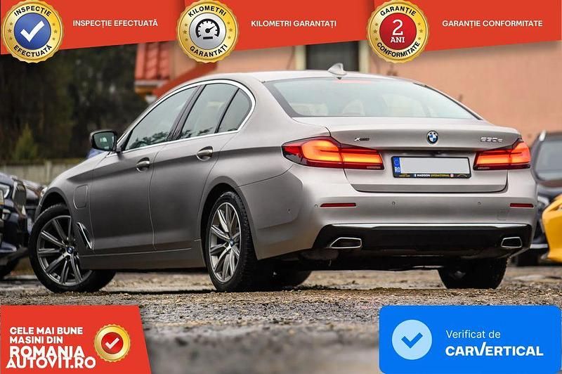 Second-hand BMW 530e Luxury Line 292 CP (214 kW) 2020 Bej Berlinǎ