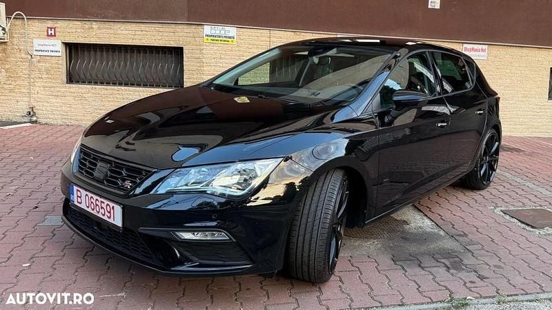 Negru Utilizat 2018 Seat Leon FR Hatchback | 12.000 EUR (Preț OK) - Imagine 1/4