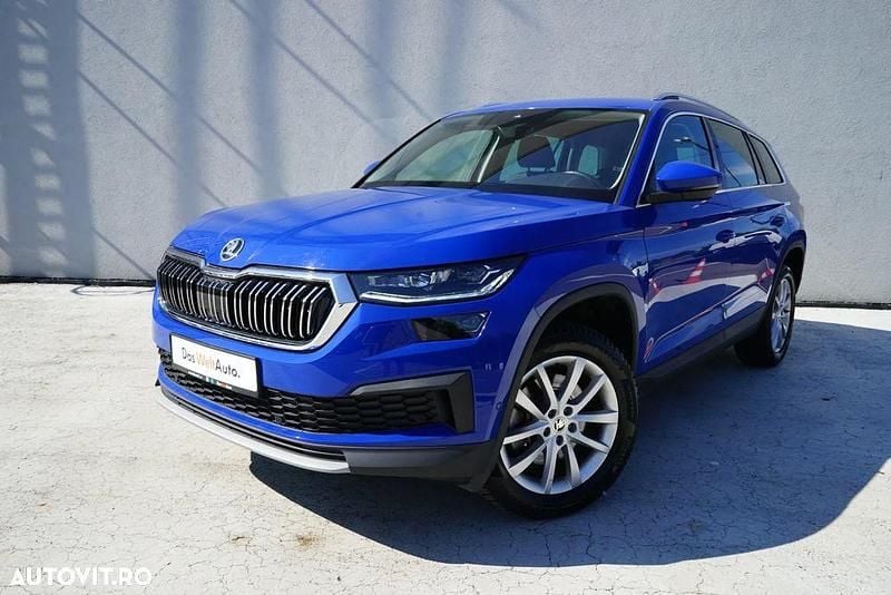 Second-hand Skoda Kodiaq Style 190 CP (139 kW) 2024 Albastru mediu  normal SUV