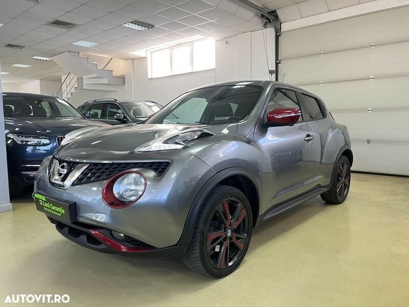 Gri Utilizat 2015 Nissan Juke Tekna SUV | 10.999 EUR (Preț OK) - Imagine 1/4