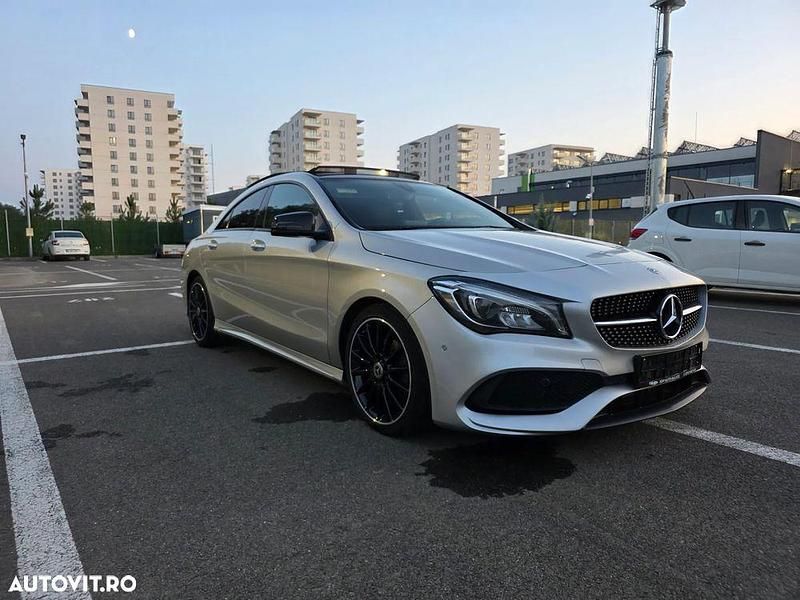 Second-hand Mercedes CLA200 136 CP (100 kW) 2017 Culoareargint Coupe