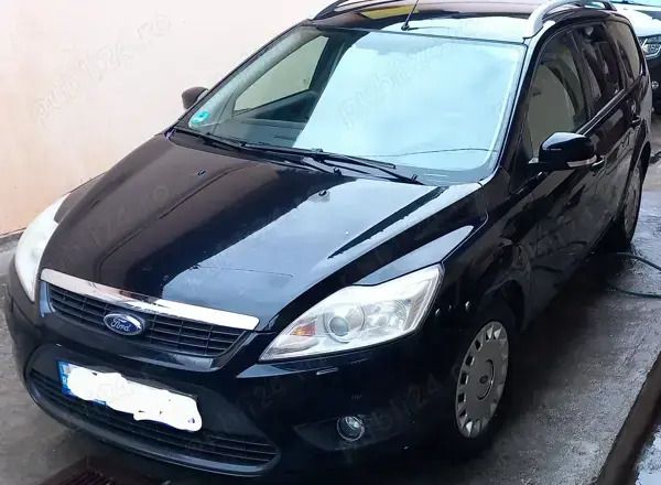 Negru Utilizat 2008 Ford Focus Break | 3.000 EUR (Scump) - Imagine 1/4