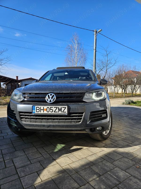 Utilizat 2012 VW Touareg Exclusive SUV | 13.490 EUR (Preț OK) - Imagine 1/4