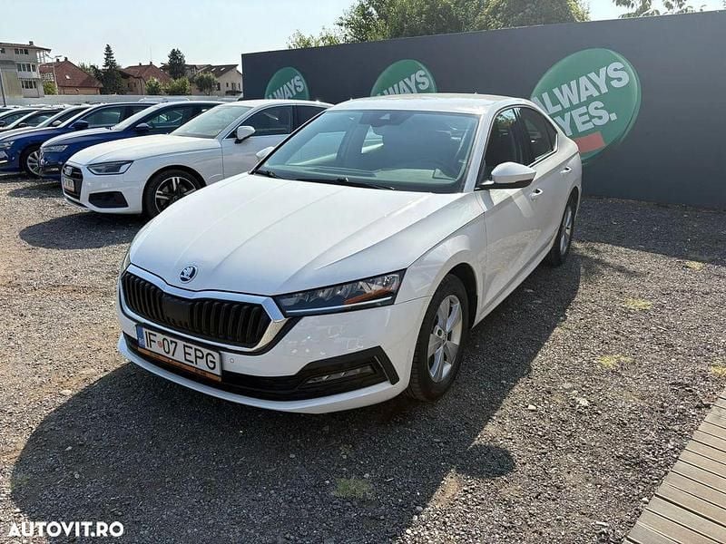 Culoarealb Utilizat 2021 Skoda Octavia Style Berlinǎ | 14.450 EUR (Super Preț) - Imagine 1/4