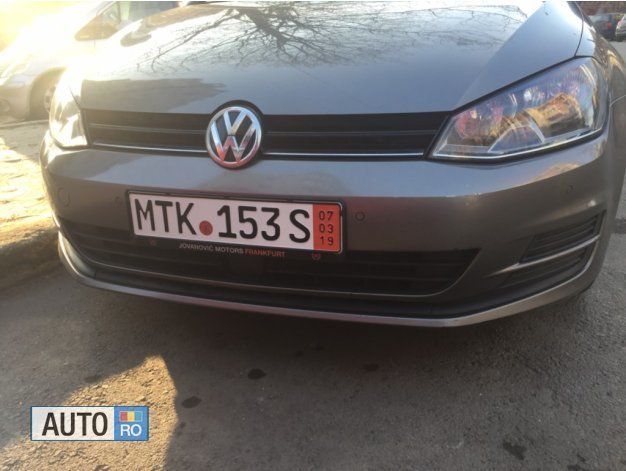 Gri Utilizat 2015 VW Golf VII Hatchback | 10.990 EUR (Scump) - Imagine 1/4