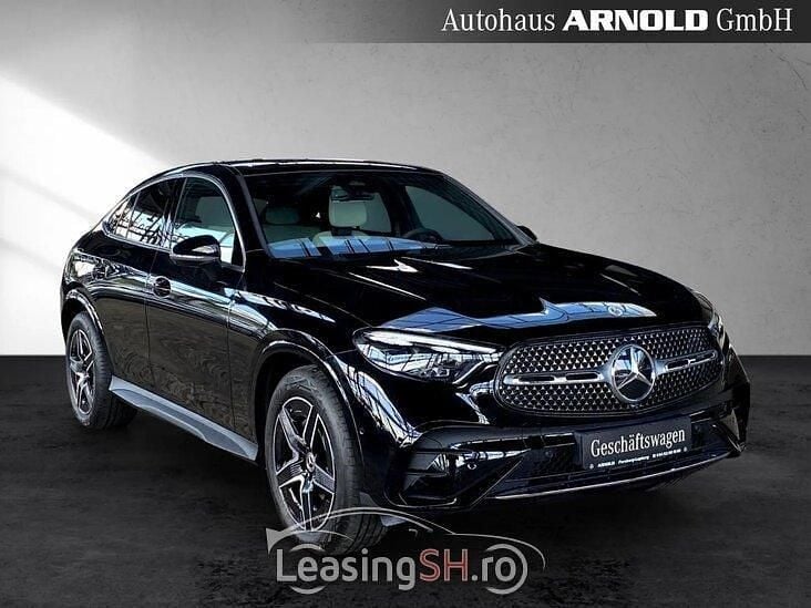 Negru Utilizat 2025 Mercedes GLC220 AMG line Coupe | 68.800 EUR (Preț OK) - Imagine 1/4
