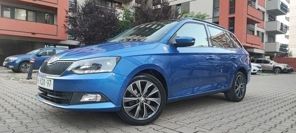 Albastru Utilizat 2016 Skoda Fabia Berlinǎ | 7.790 EUR (Super Preț) - Imagine 1/4