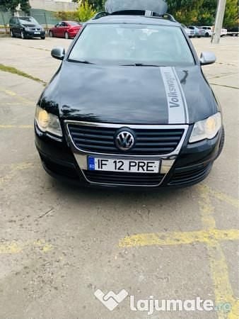 Negru Utilizat 2007 VW Passat Break | 2.400 EUR (Preț bun) - Imagine 1/4