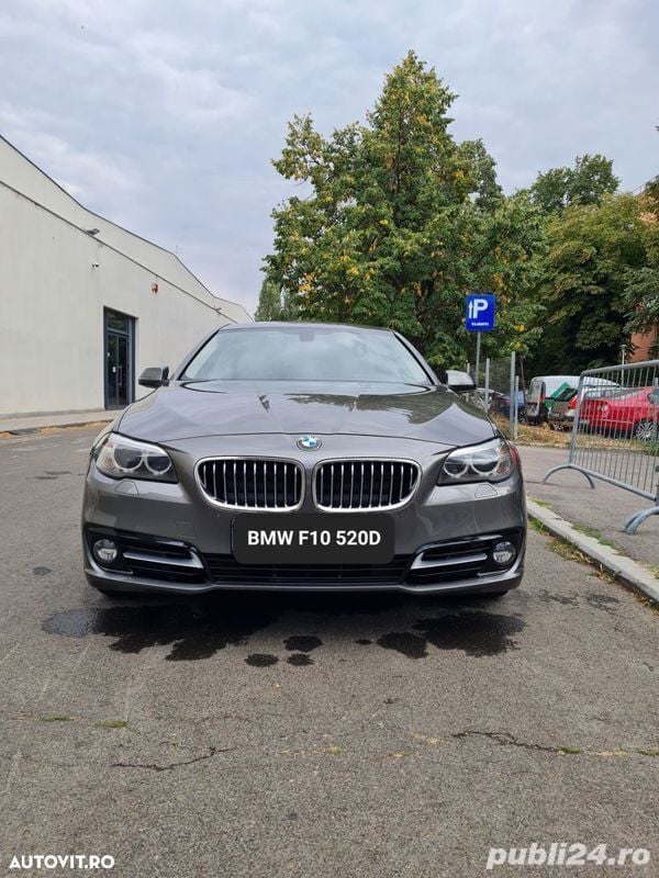 Second-hand BMW 520 Comfort Edition 190 CP (139 kW) 2014 Gri Berlinǎ