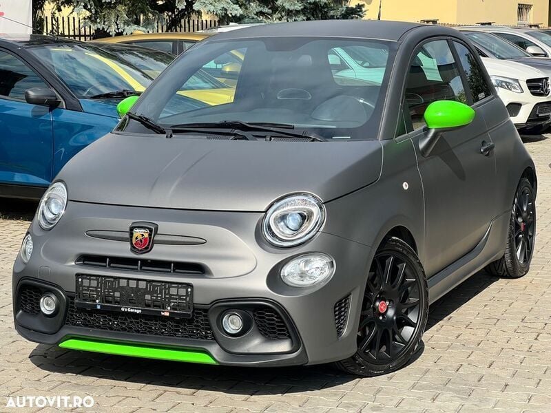 Gri Utilizat 2015 Abarth 500 Hatchback | 12.980 EUR - Imagine 1/4
