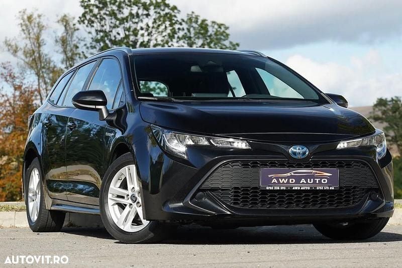 Culoarenegru Utilizat 2020 Toyota Corolla Business Edition Break | 18.500 EUR (Preț OK) - Imagine 1/4