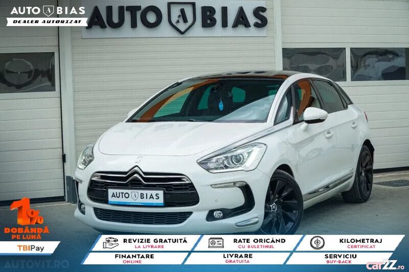 Alb Utilizat 2015 Citroën DS5 Hatchback | 10.490 EUR (Preț bun) - Imagine 1/4