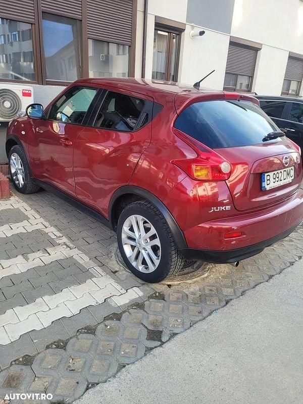 Culoarerosu Utilizat 2012 Nissan Juke N-TEC SUV | 5.950 EUR (Preț bun) - Imagine 1/4