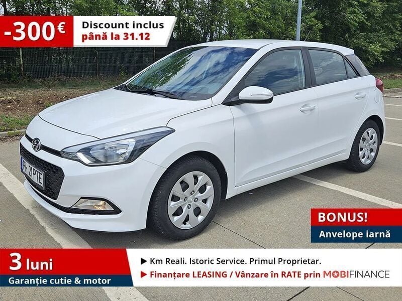 Alb Utilizat 2017 Hyundai i20 Comfort Hatchback | 6.990 EUR (Puțin scump) - Imagine 1/4