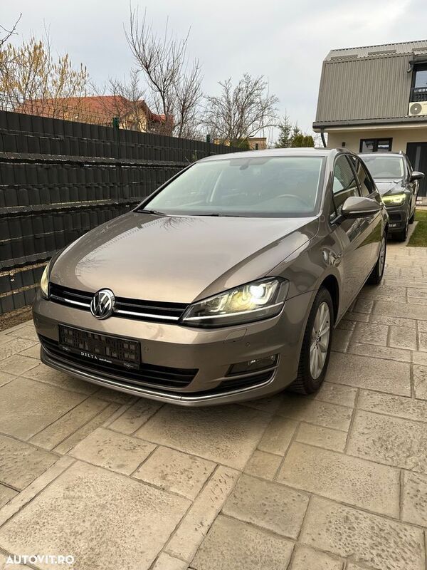 Gri Utilizat 2015 VW Golf VII Highline Hatchback | 8.299 EUR (Preț OK) - Imagine 1/4