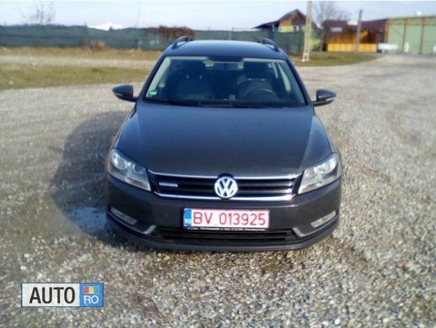 Negru Utilizat 2013 VW Passat Break | 9.000 EUR (Scump) - Imagine 1/3