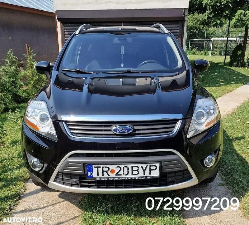 Culoarenegru Utilizat 2010 Ford Kuga Titanium SUV | 5.700 EUR (Preț OK) - Imagine 1/4