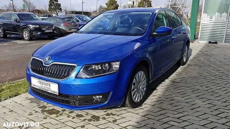 Culoarealbastru Utilizat 2016 Skoda Octavia Style Berlinǎ | 11.850 EUR (Super Preț) - Imagine 1/4