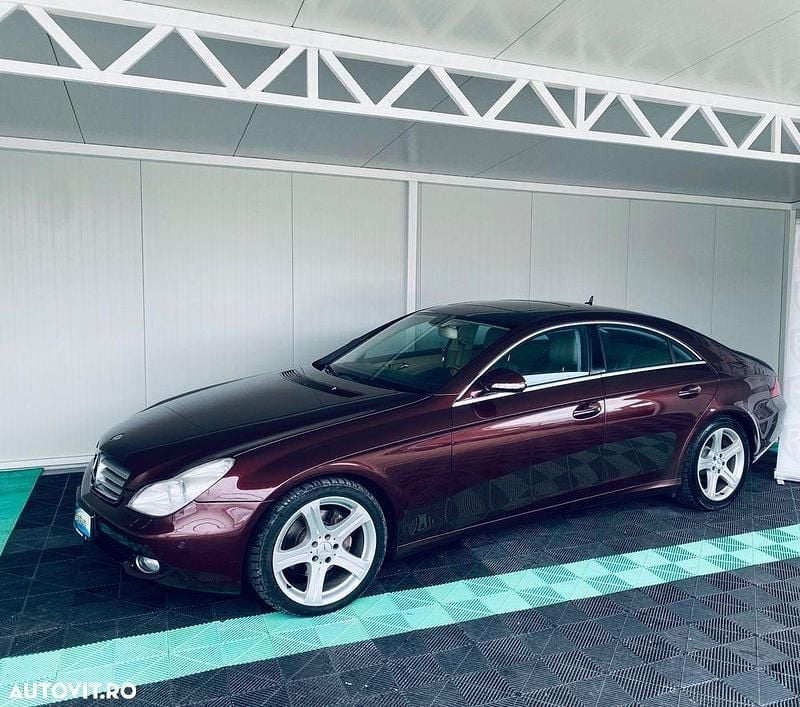 Second-hand Mercedes CLS320 224 CP (164 kW) 2007 Culoarerosu Coupe