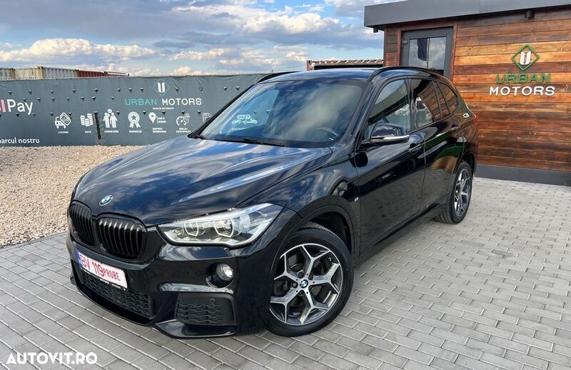 Negru Utilizat 2016 BMW X1 M Sport SUV | 17.990 EUR (Puțin scump) - Imagine 1/4