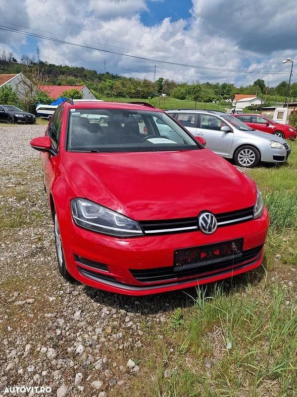 Rosu Utilizat 2016 VW Golf VII Highline Break | 7.500 EUR (Preț OK) - Imagine 1/4