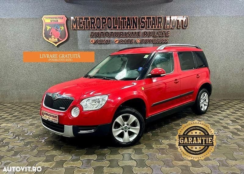 Culoarerosu Utilizat 2012 Skoda Yeti GreenLine SUV | 5.850 EUR - Imagine 1/4