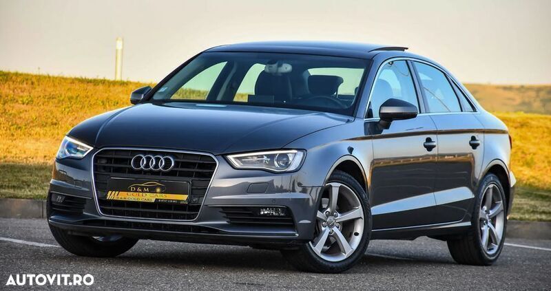 Gri Utilizat 2014 Audi A3 Sportback Ambition Berlinǎ | 12.490 EUR (Preț OK) - Imagine 1/4