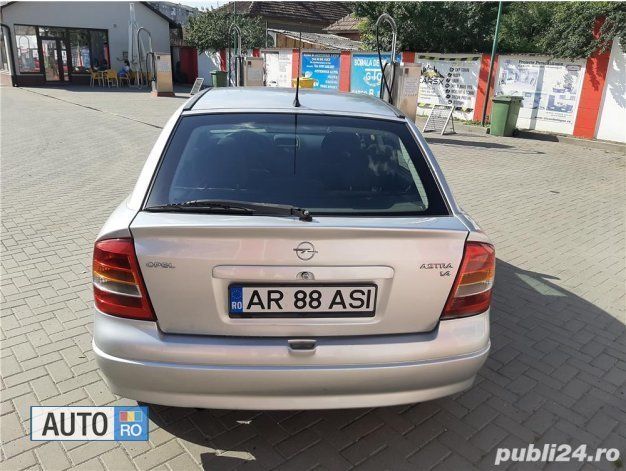 Gri Utilizat 2002 Opel Astra Hatchback | 1.300 EUR (Preț OK) - Imagine 1/4