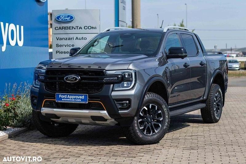 Culoaregri Utilizat 2023 Ford Ranger Wildtrack Pickup | 53.845 EUR (Scump) - Imagine 1/4