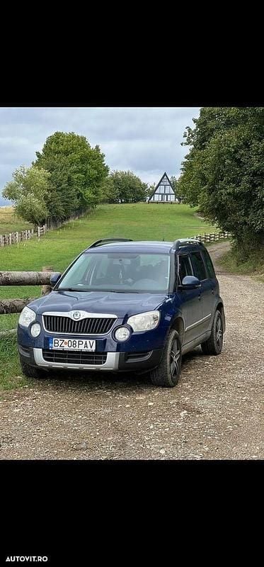 Culoarealbastru Utilizat 2013 Skoda Yeti Elegance SUV | 5.500 EUR (Super Preț) - Imagine 1/4