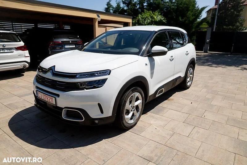 Alb Utilizat 2022 Citroën C5 Aircross PureTech SUV | 19.300 EUR (Preț OK) - Imagine 1/4