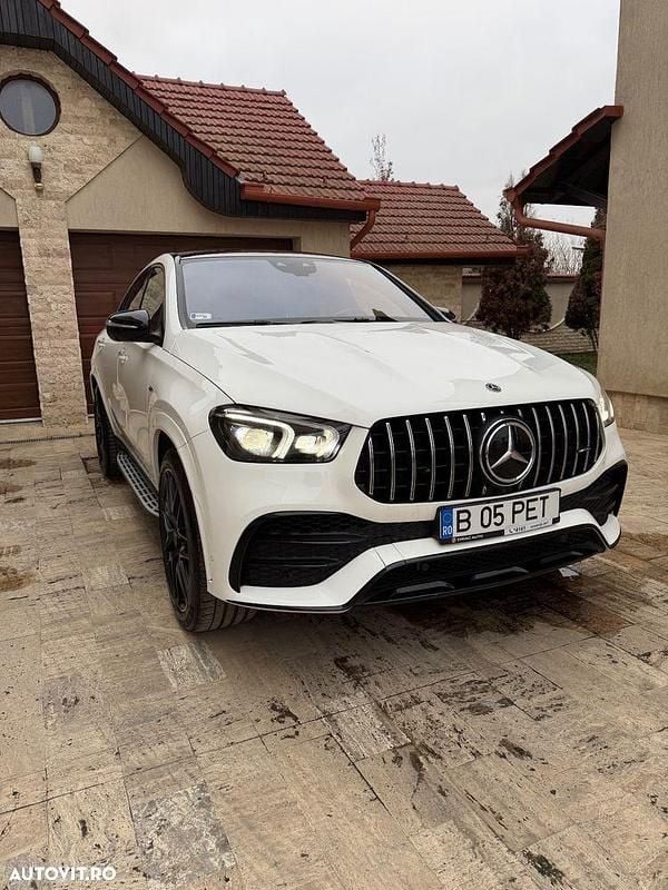 Culoarealb Utilizat 2022 Mercedes GLE53 AMG AMG Coupe | 80.000 EUR (Super Preț) - Imagine 1/4