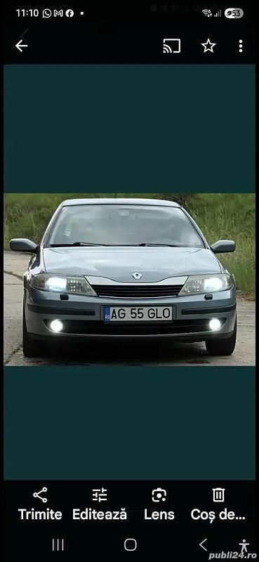 Albastru Utilizat 2002 Renault Laguna II Hatchback | 2.299 EUR (Puțin scump) - Imagine 1/4