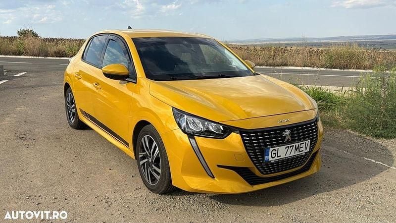 Culoaregalbeuriu Utilizat 2021 Peugeot 208 Allure Hatchback | 11.450 EUR (Preț OK) - Imagine 1/4