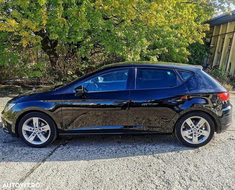 Culoarenegru Utilizat 2017 Seat Leon FR Hatchback | 12.350 EUR (Puțin scump) - Imagine 1/4